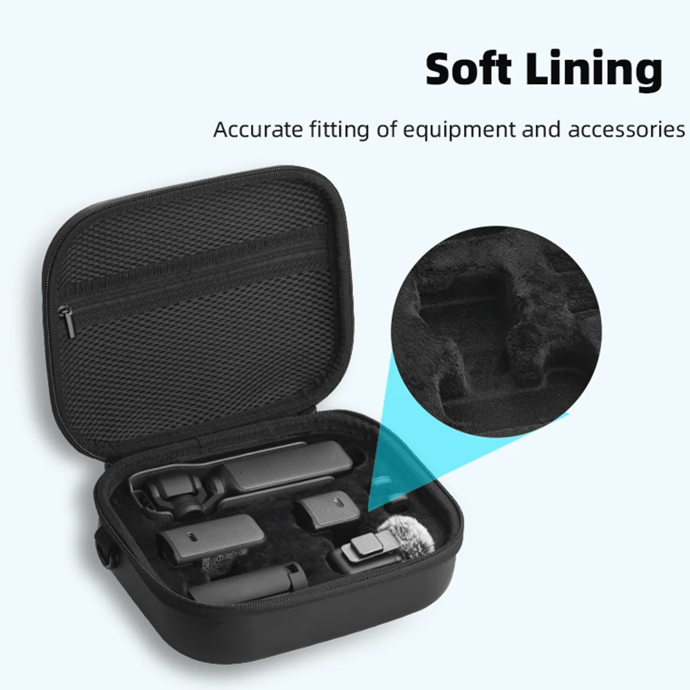 Дорожный чехол из искусственной кожи, защитный жесткий чехол от царапин, универсальный чемодан для DJI Osmo Pocket 3, аксессуар