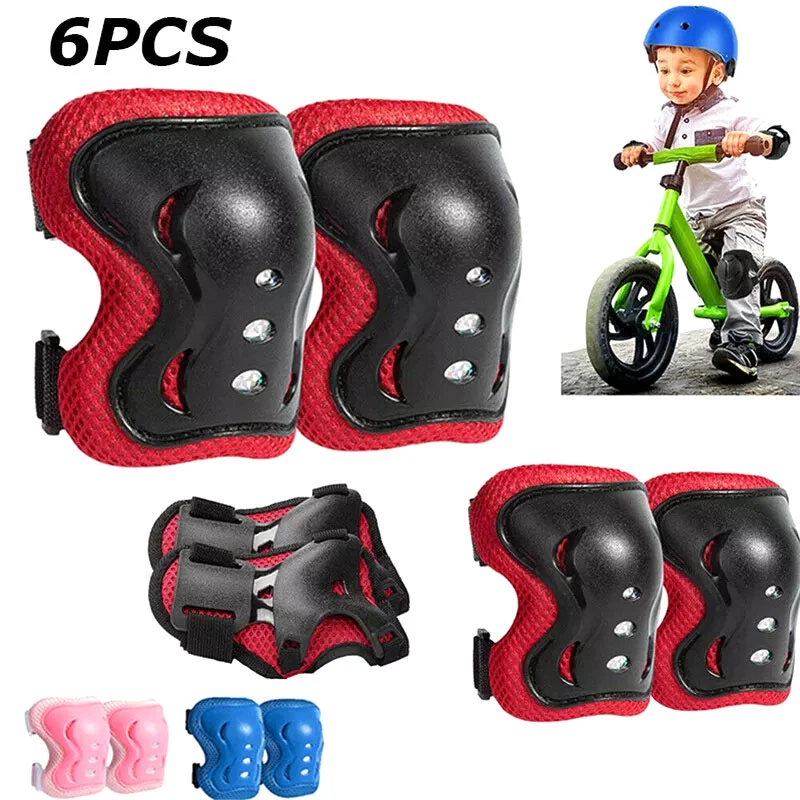 Kids Knee Pads Elbow Pads Guards Protective Gear Set Safety Gear for Roller Skates Cycling Bike Skateboard Inline Riding Sports