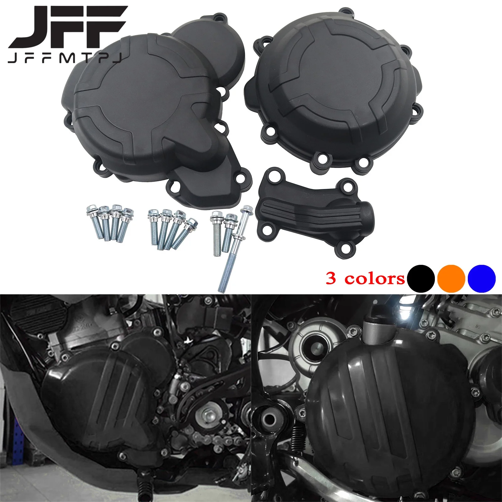 Plastic Ignition Protector Clutch Guard Water Pump Cover For KTM SX XC EXC XCW TPI 250 300 For Husqvarna TC TE TX 2017 2018 2019