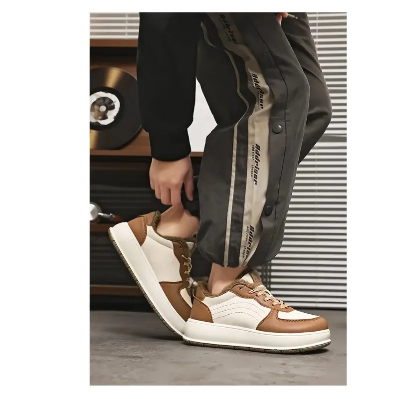 

VENOCON Minimalist Ball Wide Toe Box Nose Stylish Walking Shoes Sneakers Fabric Leather More Stack Height Footwear For Man Women