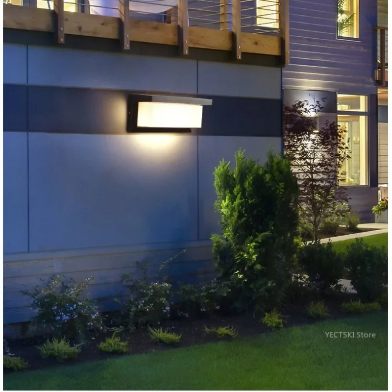 GHJUYIOL LED outdoor wall lamp moisture-proof lamp corridor wall lamp rainproof wall