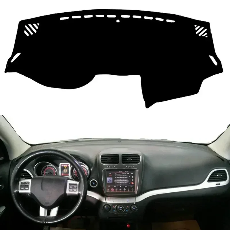 Fits Dodge Journey Fiat Freemont 2011-2019 Dashmat Dashboard Cover Mat Pad Dash Sun Shade Instrument Carpet Car Accessories