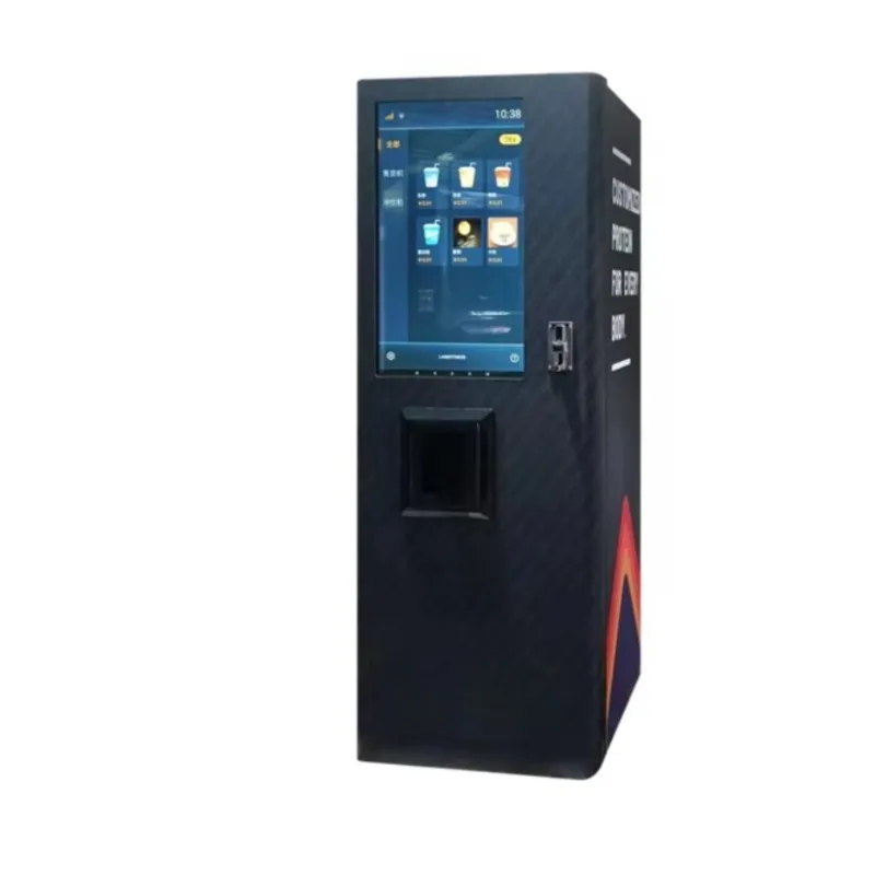 2025 Factory Wholesale Instant Coffee Vending Machine Free Standing 20 Flavors Commercial Auto Customized