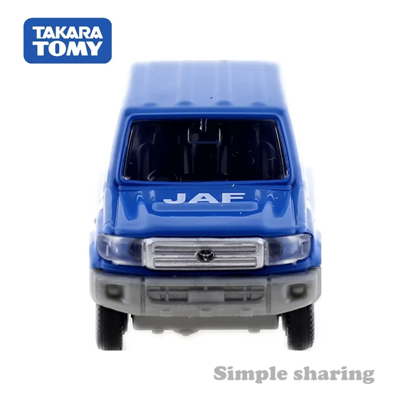 Takara Tomy Tomica 44 Toyota Land Cruiser Jaf Road Service Auto Waage 1/71 Kinderspiel zeug Kraftfahrzeug Druckguss Metall Modell neu