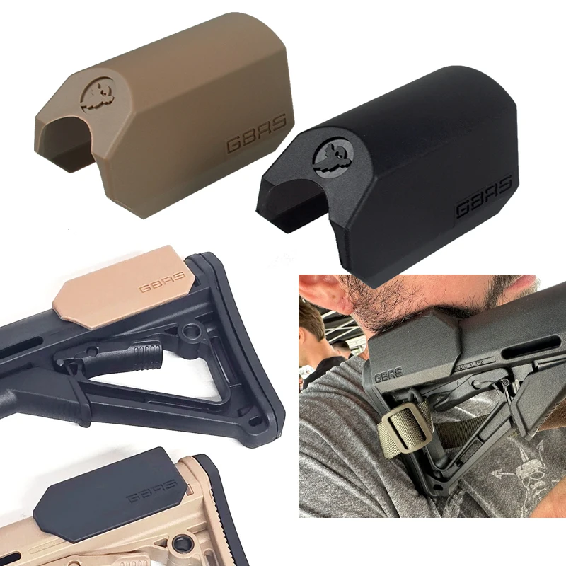 

Buttpad Riser Gbrs Style CTR Shock AbsorptionTactical Quick Detach Nylon Shoulder Cheek Rest AR15 M4 CQB Rifle Accessories