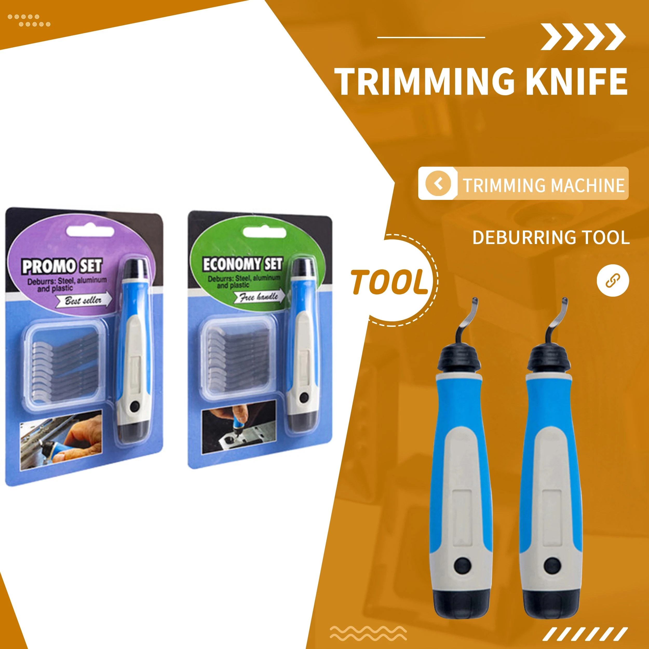 Manual Trimming Knife Spatula Deburring Set BS1010 Super Affordable Trimmer NG8200 NG8150 NG1000 Rotating Deburring Trimmer Tool