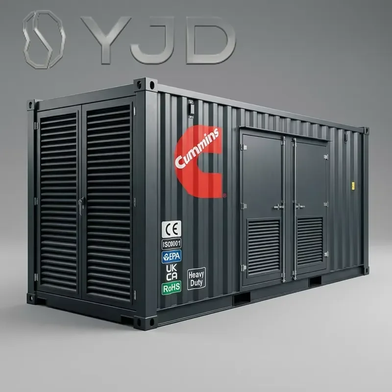 Container Silent Generator 200KW Three Phase 12V Start 60Hz High Power Industrial Factory Genset for Manufacturing