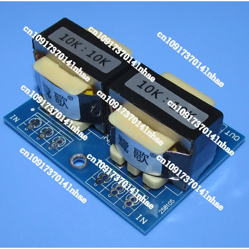 10K: 10K audio transformer Final re-enactment heron PT-11 permalloy, measured frequency response: 10Hz ~ 100KHz -0.2DB