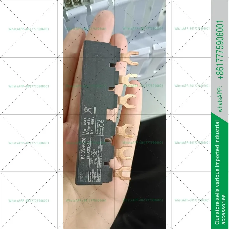 Original B3.0/2-PKZ0 motor protection circuit breaker connecting row