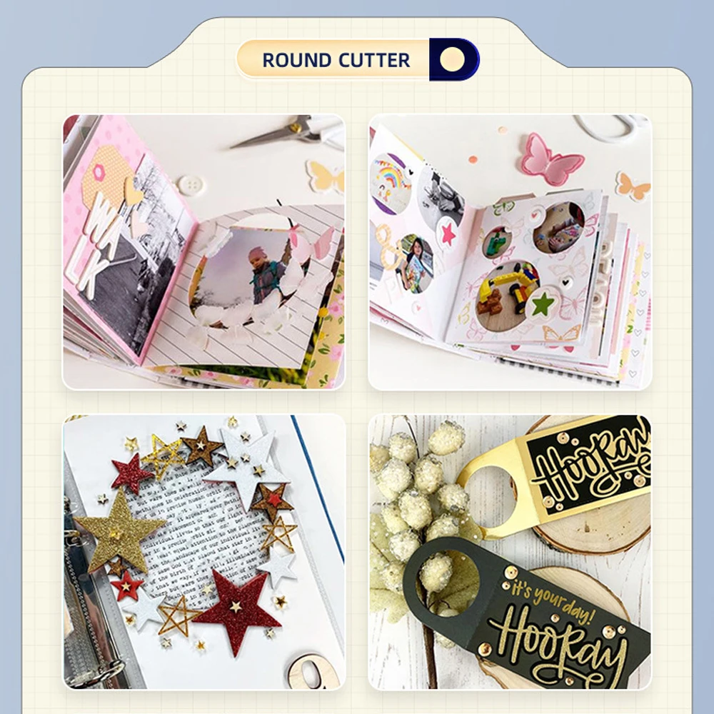 Fromthenon Large 360 Degree Hand Rotating Compass Cutter Cutting Tool Paper Cutter