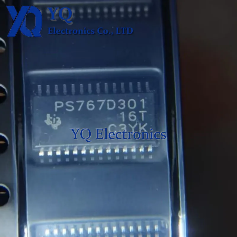 10PCS/lot New OriginaI TPS767D301PWPR HTSSOP-28 Dual Channel Low Voltage Drop Regulator Chip