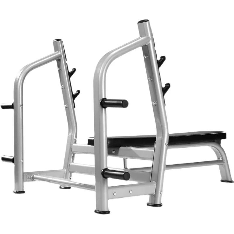 Flat Bench, Commercial Weight Lifting Bed,Squatting Frame, Barbell Suit, Multi-functional Fitness Equipment