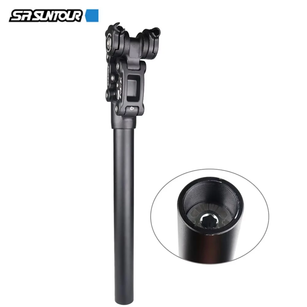 Suntour Mountain Bike Shock 350mm*27.2mm/28.6/30.0/30.1/30.4/30.9/31.6/33.9mmMTB Suspension Seatpost NCX Bike Accessories