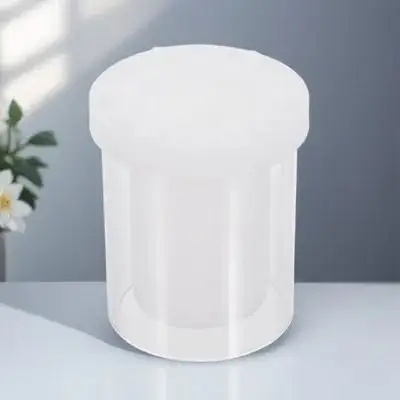 

DIY Plastic Mold Hollow Cylinder Shape for Scented Candles Crafting Aromatherapy Decoration Flexible Heat Resistant