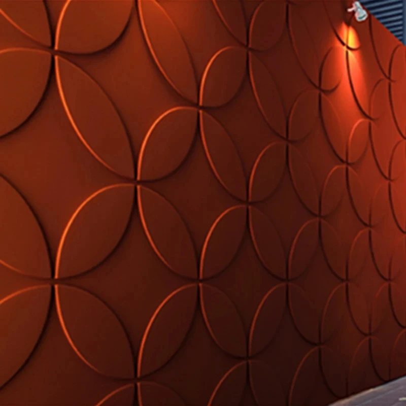 

30x30 см 3D художественная настенная панель фон настенный декор внешний 3D резьба с тиснением 3D Wa перламутровые красочные обои для свадебного декора