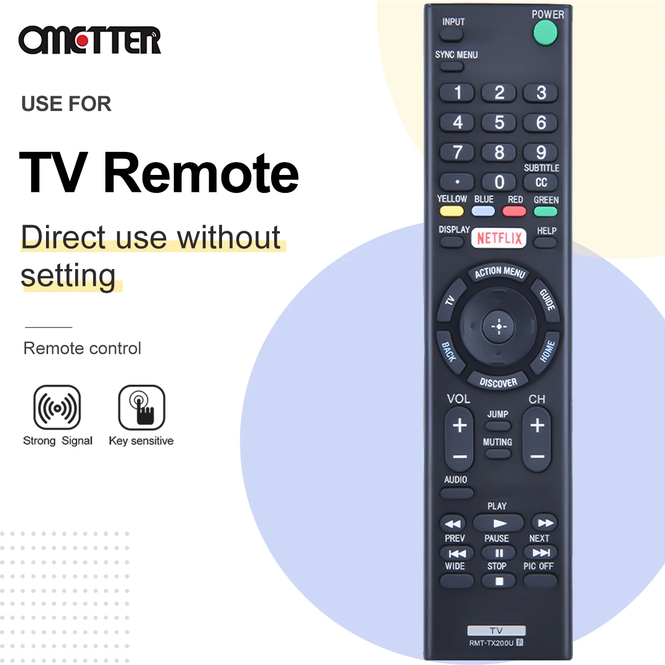 RMT-TX200Uソニーリモコン4 18k hdr hdテレビRMF-TX200E RMF-TX200P RMF-TX200B RMF-TX201U XBR-55X700D XBR-49X700Dコントローラ