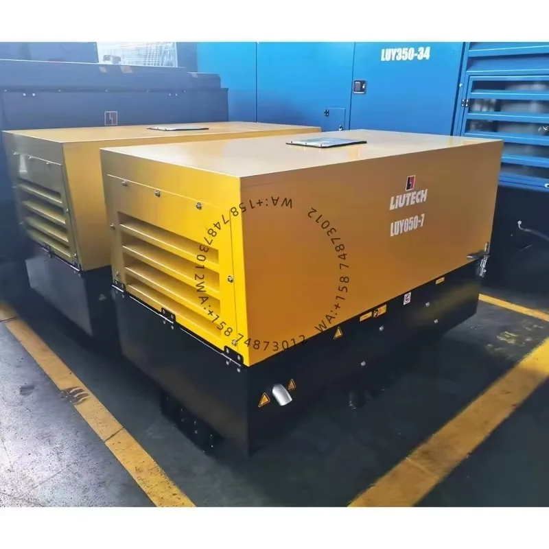 Liutech LUY 050-7 Towable die sel 185 Cfm 7 bar air Compressor for Rock Drill