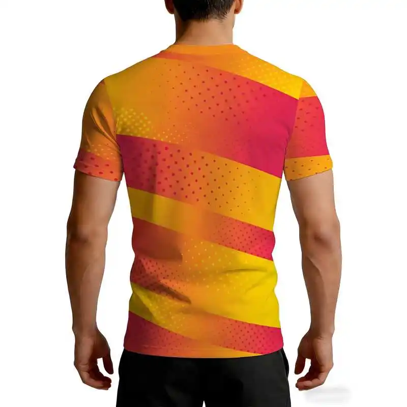 Men's quick-dry fitness wearTShirt Muscle sculpting Suitable for weightlifting, and commuting Tight-fitting sports short sleeves