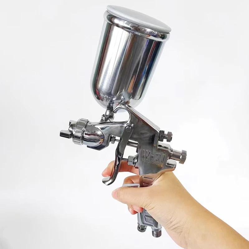 Original W-71 Pneumatic Paint Gun Household Car Furniture Paint Tool On The Pot High Spray Gun 1.0 1.3 1.5 1.8 Caliber