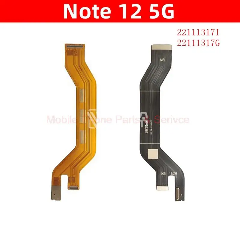 

For Xiaomi Redmi Note 12 5G 22111317I, 22111317G Motherboard Connect Charging Board Flex Cable Mobile Phone Parts