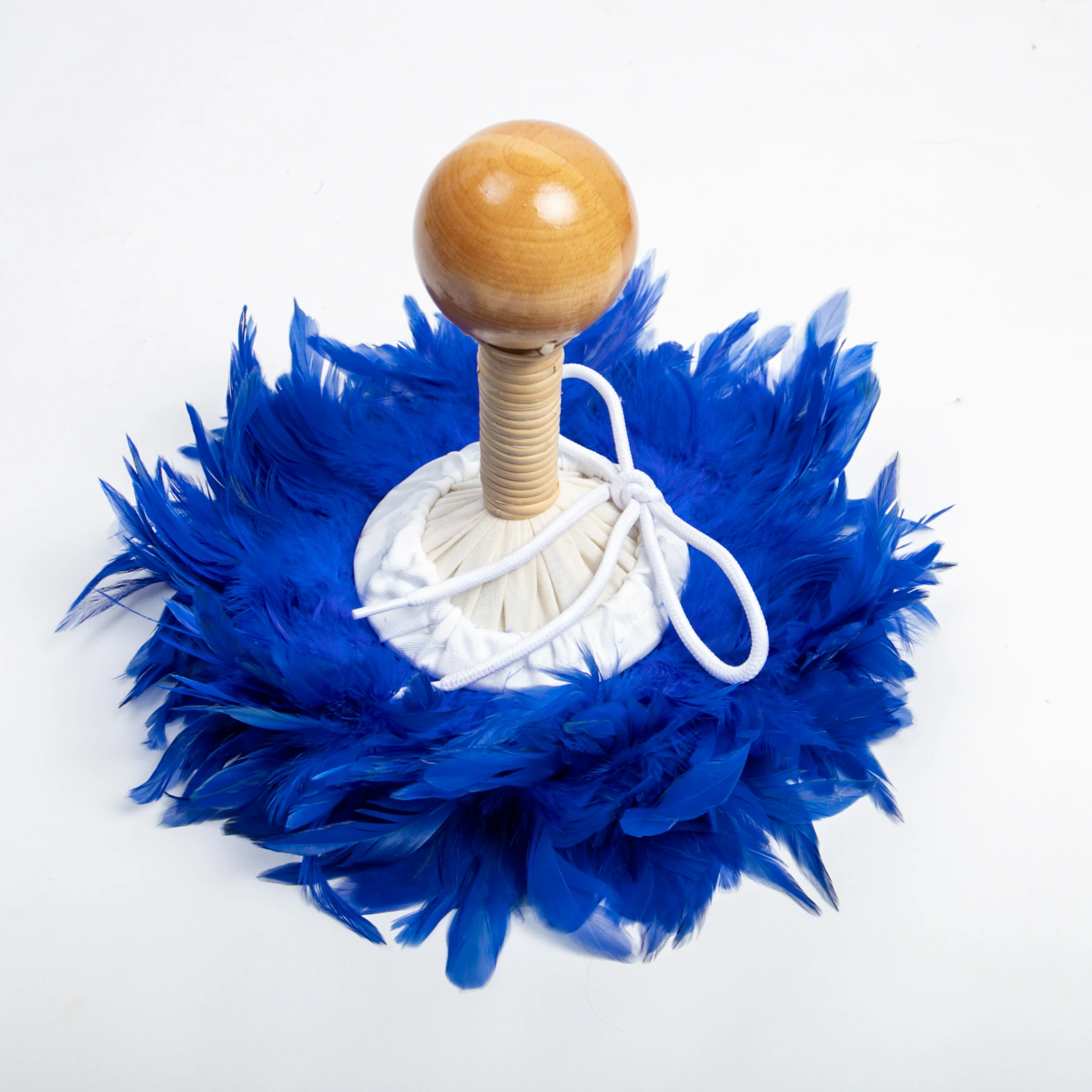 UliUli Colored Feather Gourd Rattles Traditional Hawaiian Uli Uli Hula Dance Instruments Auana & Kahiko Performances Implements
