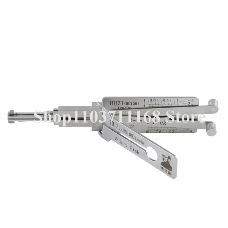 LISHI 2IN1 HU71 voor Scania Zware Vrachtwagen voor Land Rover Lishi Pick Tool Slotenmakers Tool Haken Kit Sloten Picks Picking Auto Decoder