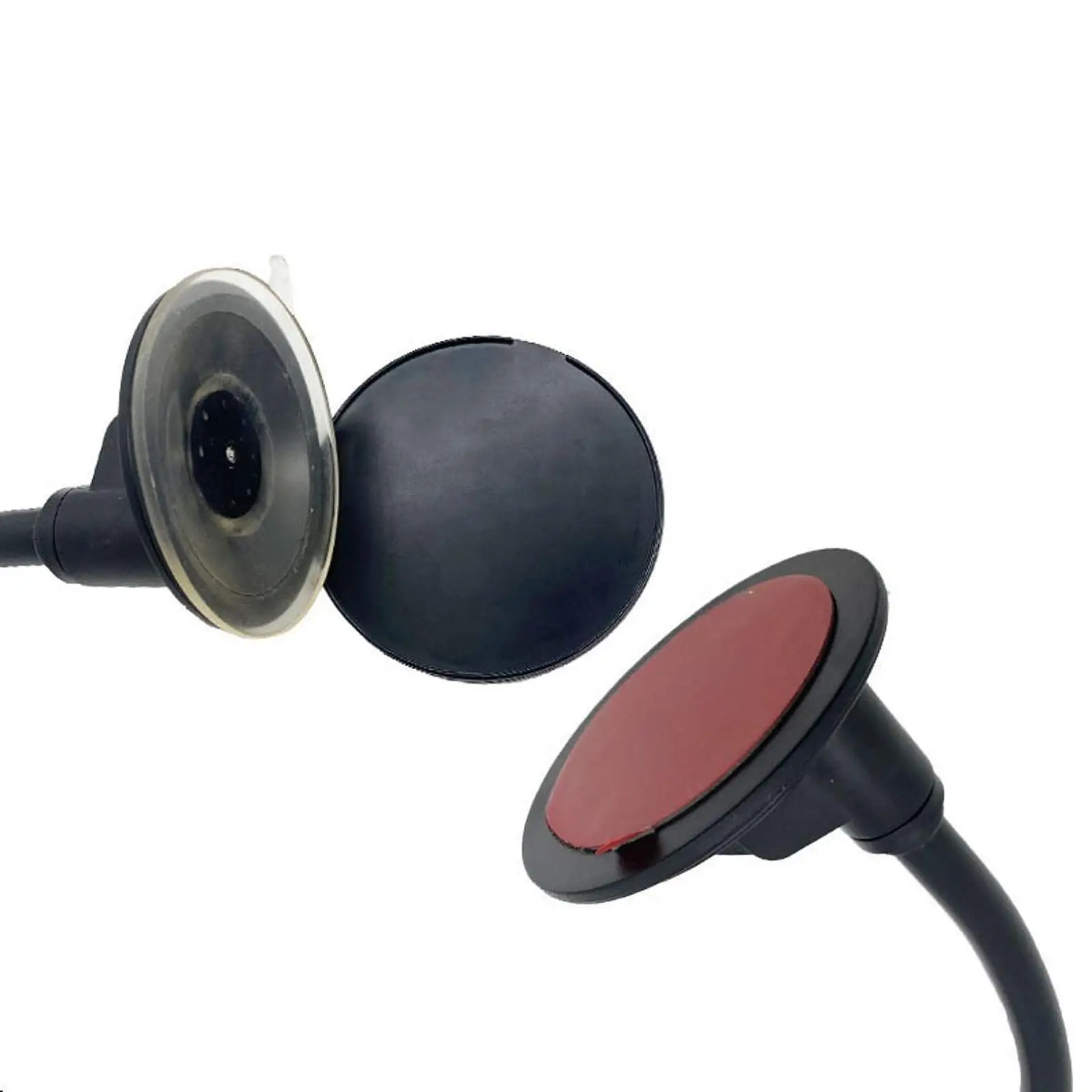 Dashboard Pad Mounting Disk Round Phone Bracket Base Stable Installation Mount Pad Adhesives Disc Vacuum Suction Phone Holder