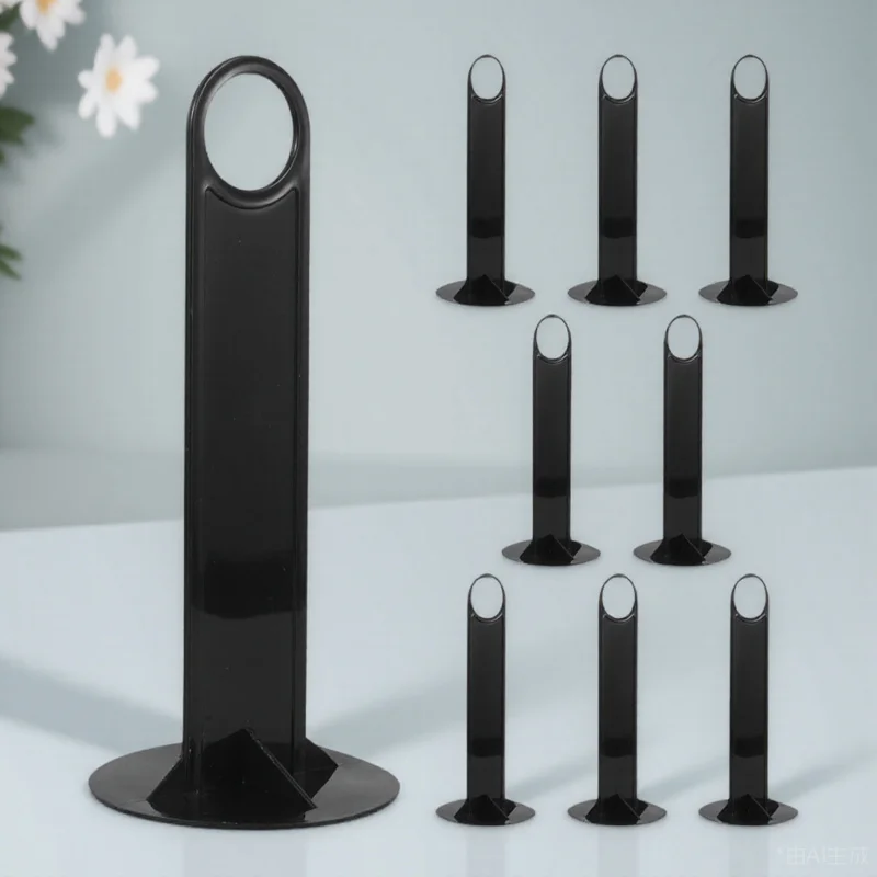 

8Pcs Soccer Disc Cone Holders Plastic Cone Storage Stand Portable Football Training Equipment for Sports Field Use