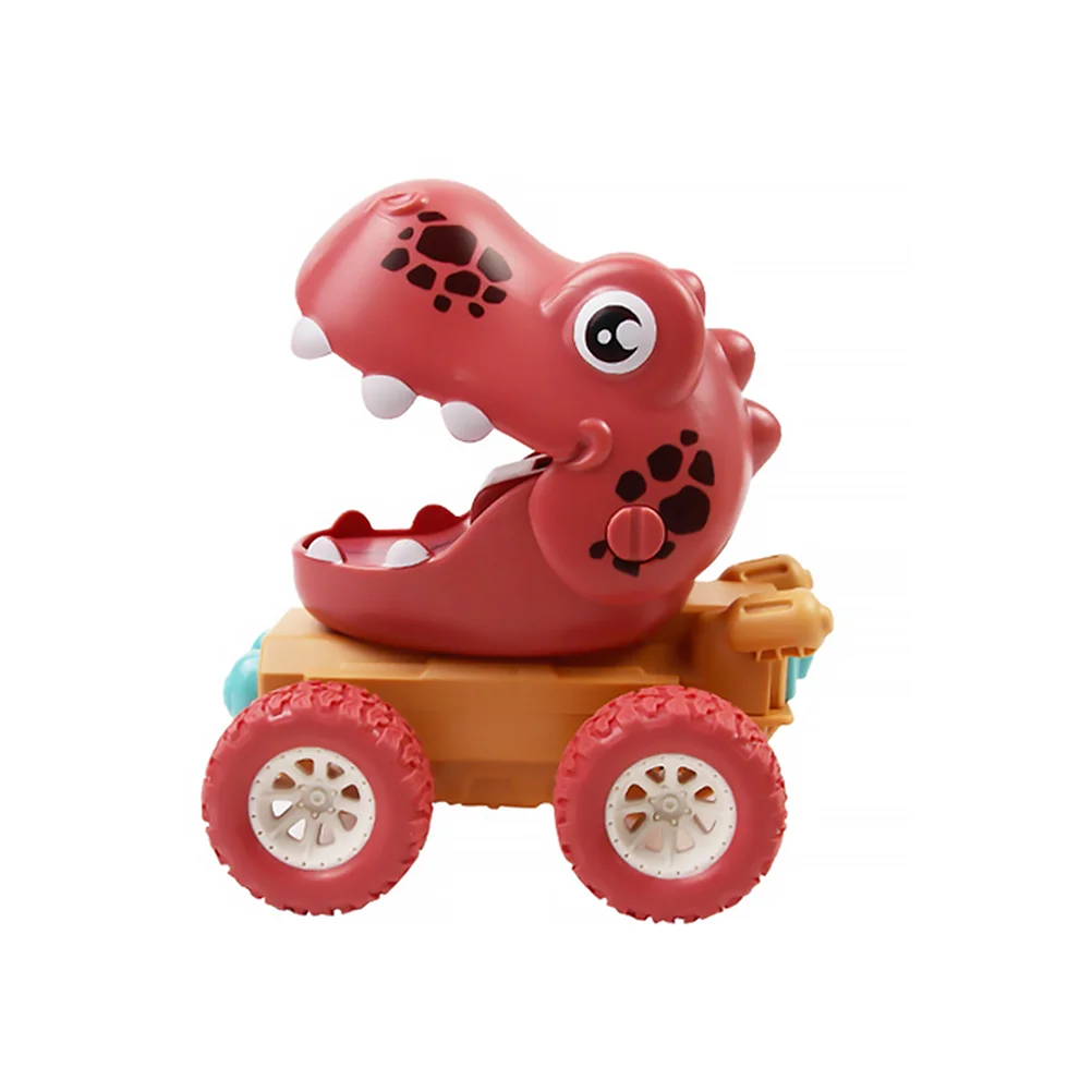 Giocattoli per bambini Dinosauro Buggy Pull Back Push and Go Veicolo pull-back Auto alimentata ad attrito per bambini