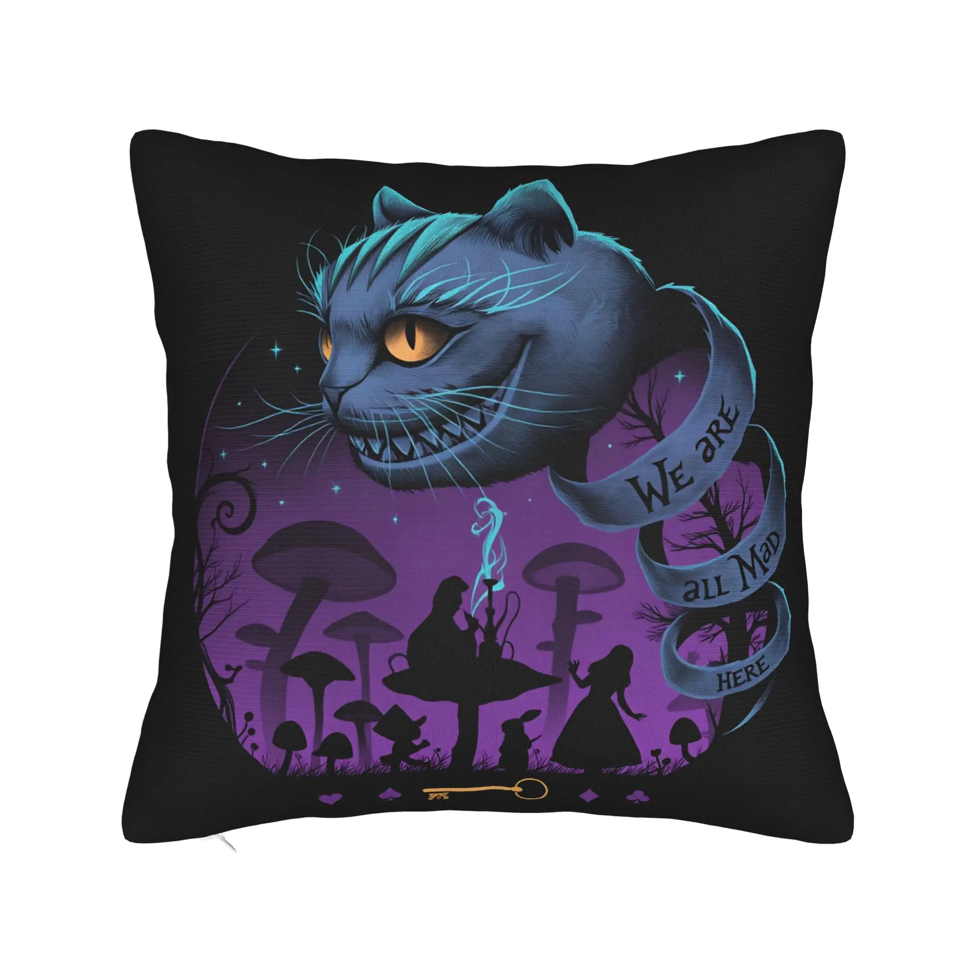 Dark Alice Madness Returns Game Pillow Case  Design Pillow Cover Vintage Cushion Cover For Living Room Sofa
