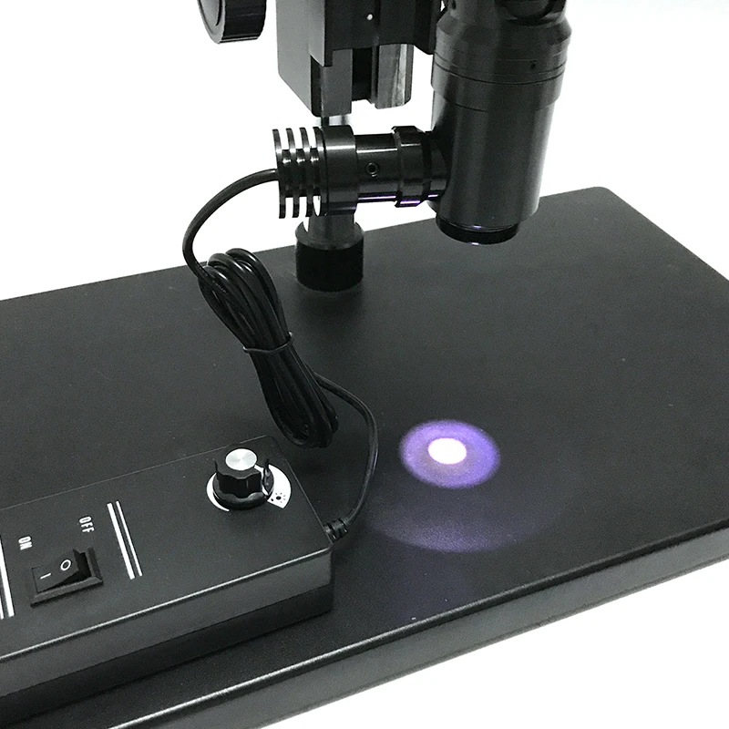 Imagem -03 - Coaxial Light Optics Ccd Cmos Câmera Microscópio Zoom Monocular c Lente de Montagem para Telefone Touch Lcd Ito Pcb Verifique 400x 800x 1000x