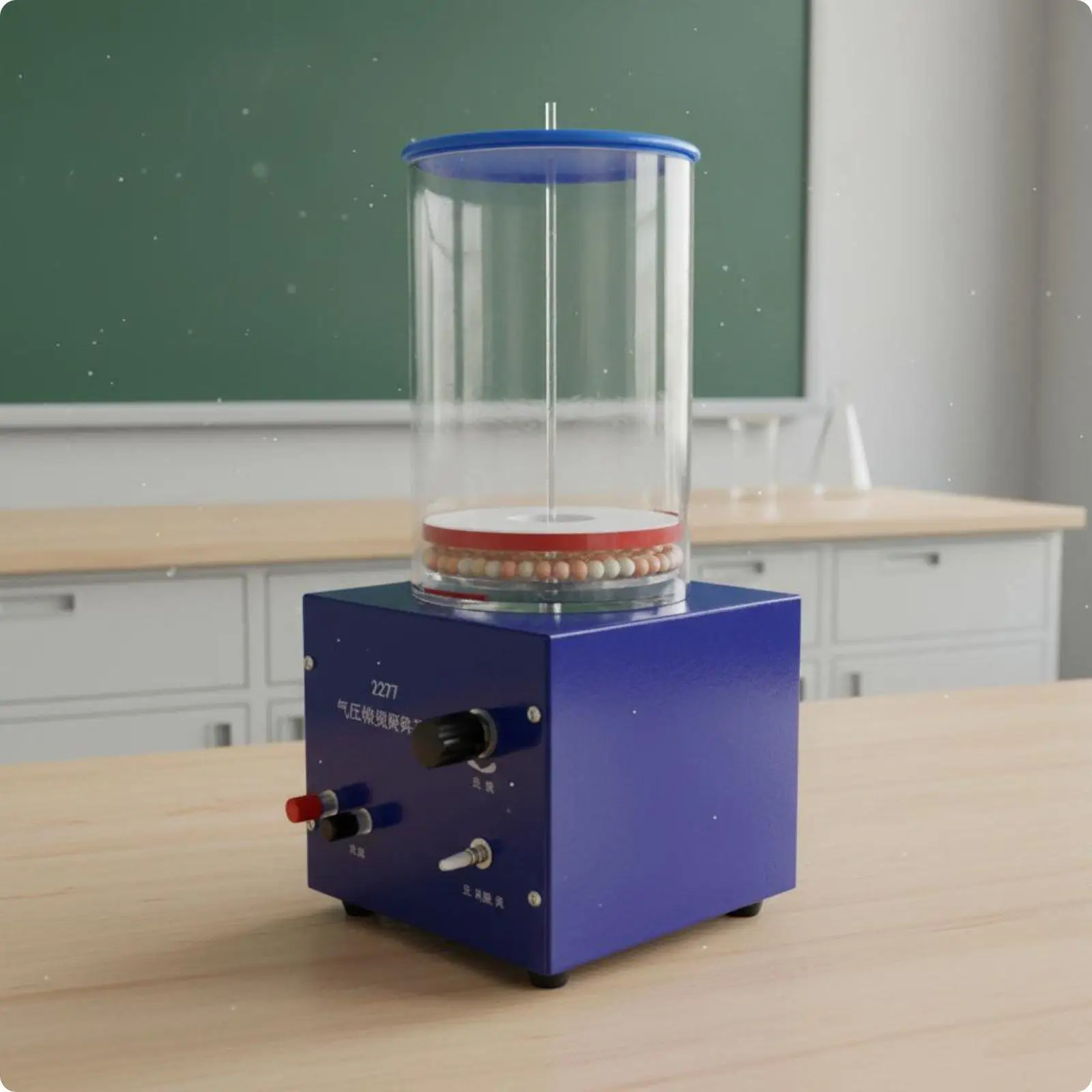 Air Pressure Explanation Model Clear Visual Display Air Pressure Demonstration