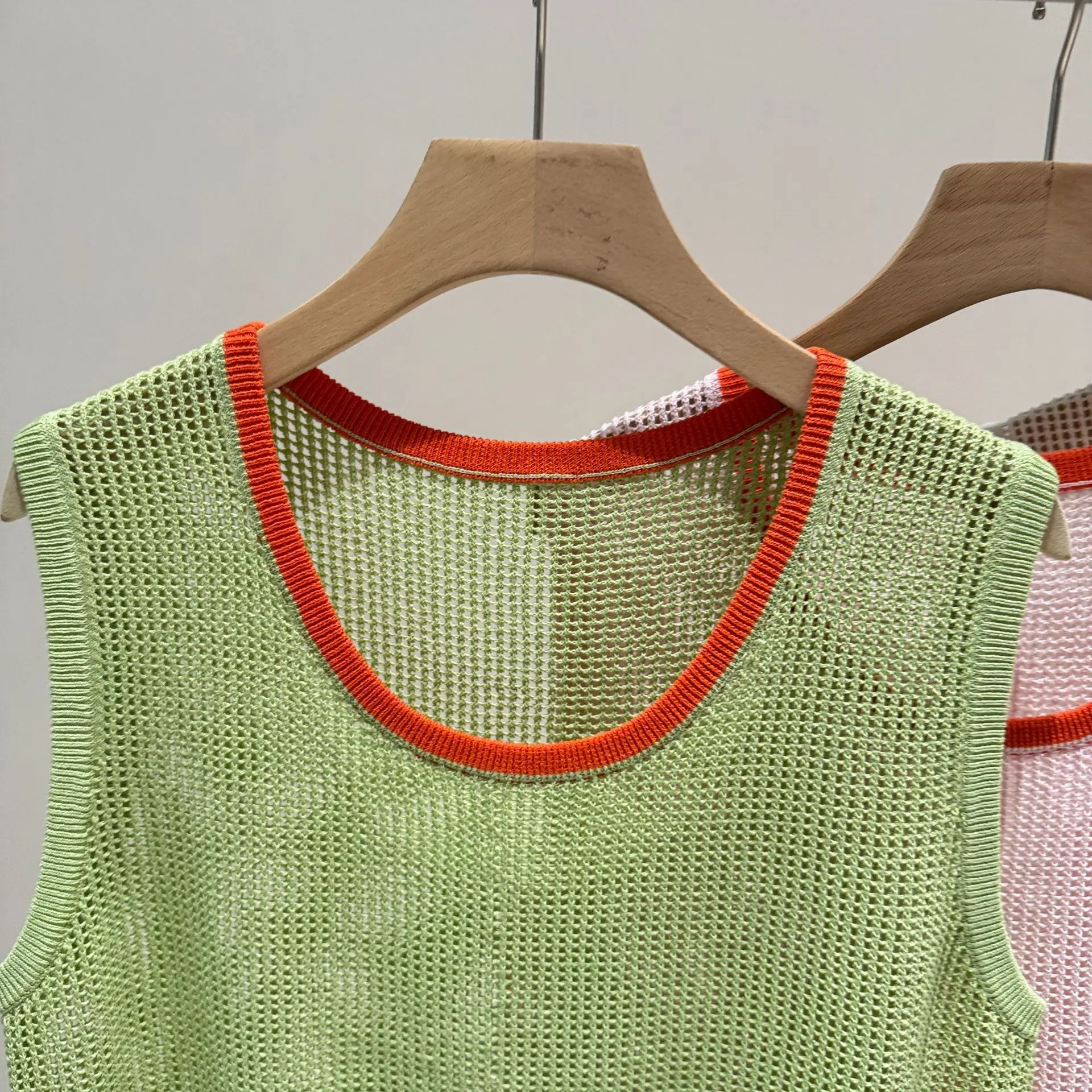 Women'S Summer Summer U-Neck Thin Breathable Loose-Fitting Camisole Top
