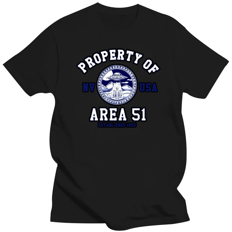 Area 51 t shirt, Property of Area 51 t-shirt, UFO t-shirt, Nevada t-shirt, Alien Cheap wholesale tees,100% Cotton For Man