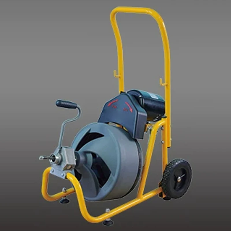Fully Automatic Drum-Type Pipe Cleaner with Automatic Forward/Reverse Function and 25-Meter Effective Cleaning Range