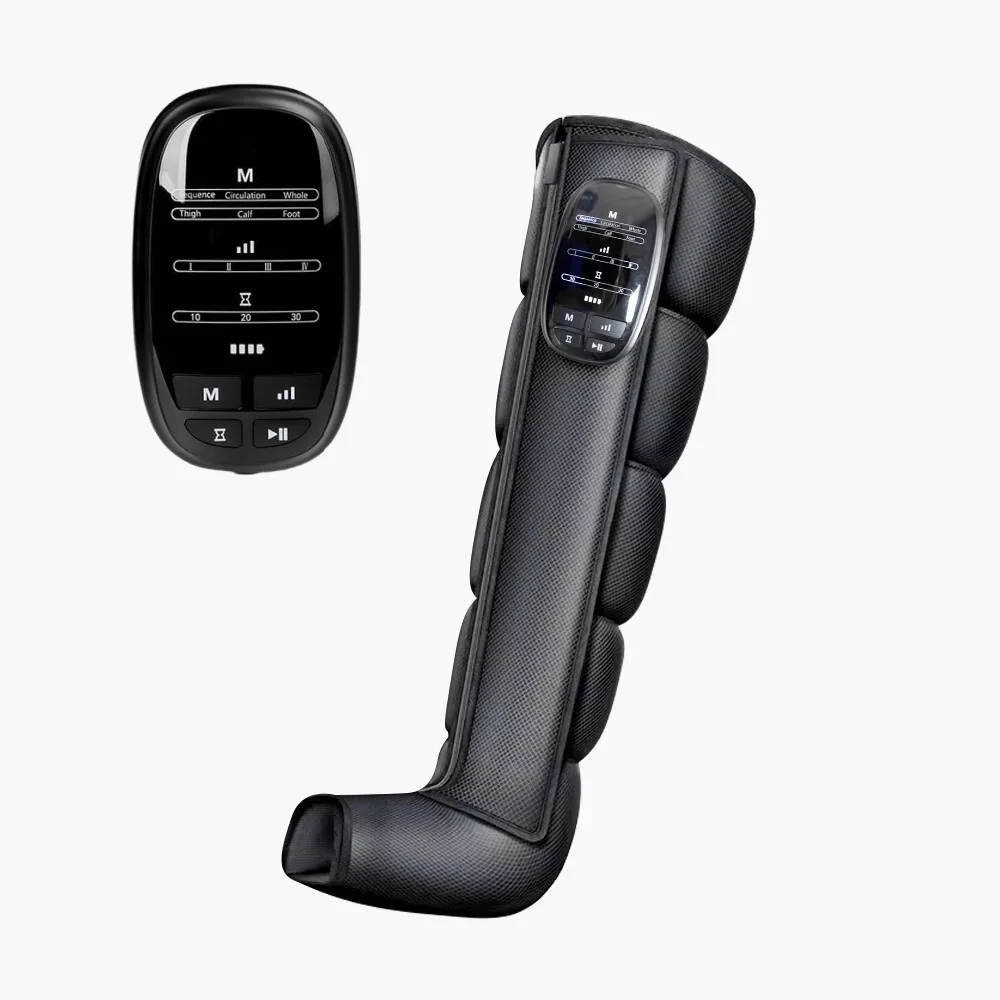 

Rechargeable Cordless Right Leg Massager Portable Full-Leg Massage for Circulation Recovery Pain Relief Air Compression Boots