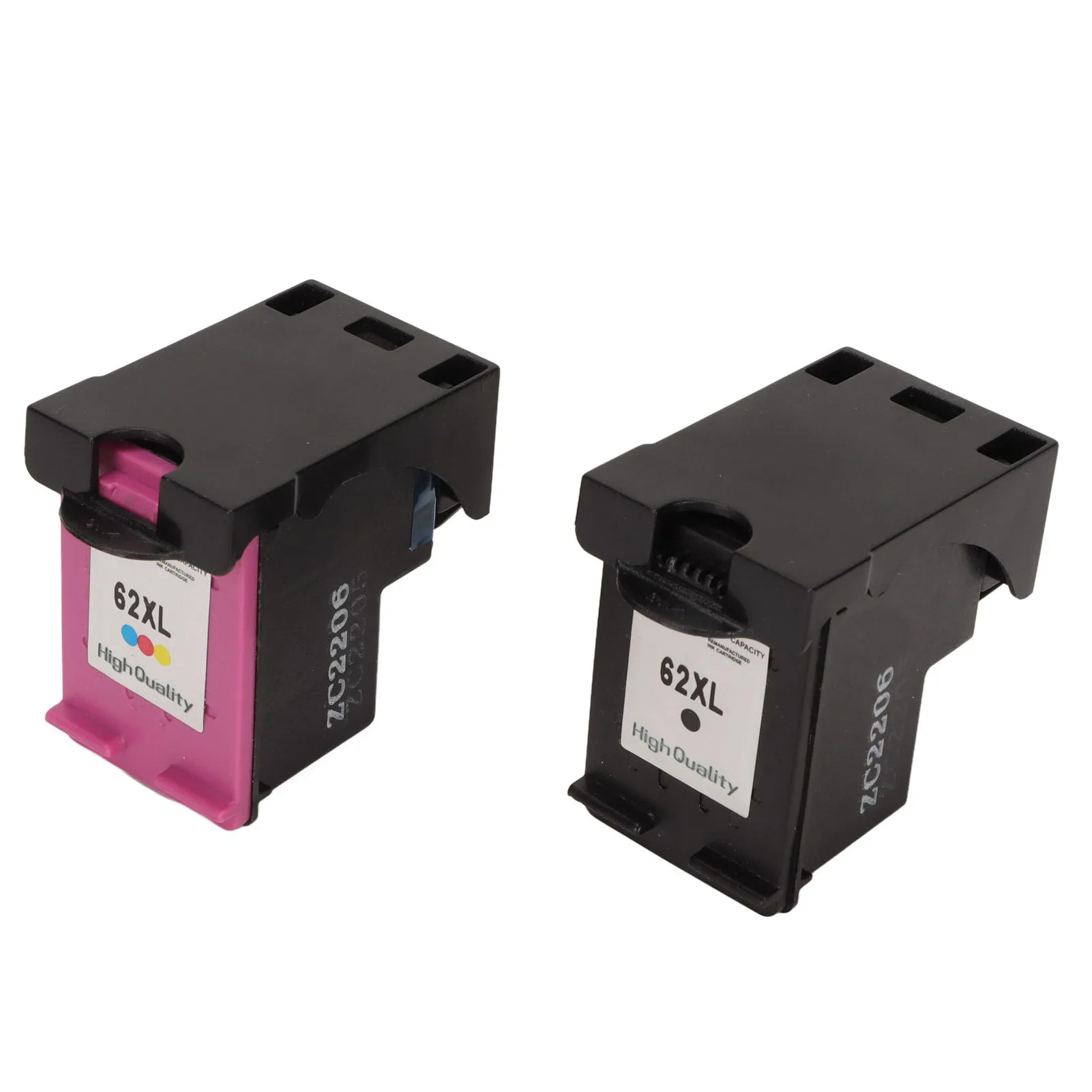 ตลับหมึกพิมพ์ 2 ชิ้น รุ่น 62XL สีดำ สำหรับเครื่องพิมพ์ HP OfficeJet 200 258 5540 5542 5640 7640
