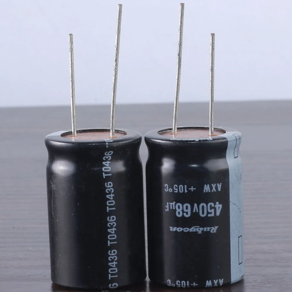 4pcs RUBYCON AXW 68uf 450v  680mfd Capacitor 105℃ 18*30mm