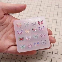 1Pc Diy Vlinder Sieraden Mold-Creëer Unieke Epoxyhars Bedels Met Duurzame, Veelzijdige Siliconen Ambachtelijke Mal