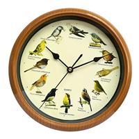 Bird Wall Clock Quiet Bird Clock with Sound for Living Room Bedroom Home