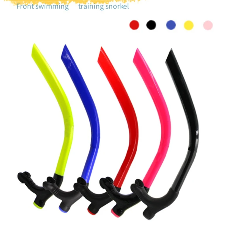 yunyun Swim Snorkel with Comfortable Silicone Mouthpiece and One-Way Purg e for Valve for Swim Gear, Training, and Therapy