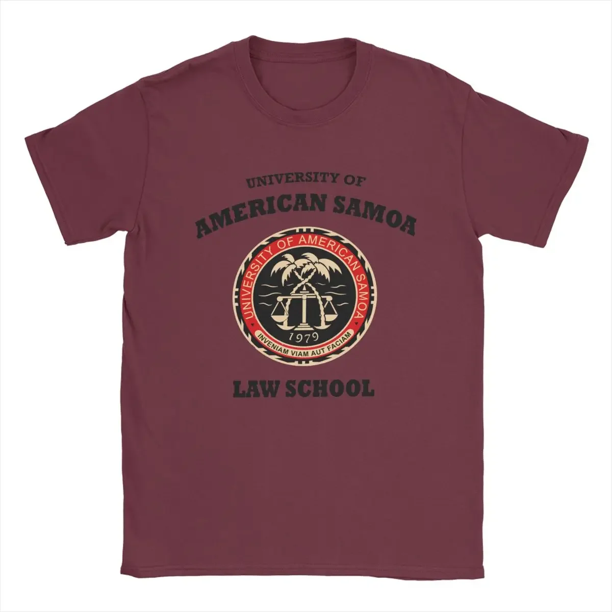 

Better Call Saul Universittyy Of American Samoa Law School T Shirt for Men T-Shirt Round Collar Tee Shirt 100% Cotton Clothing