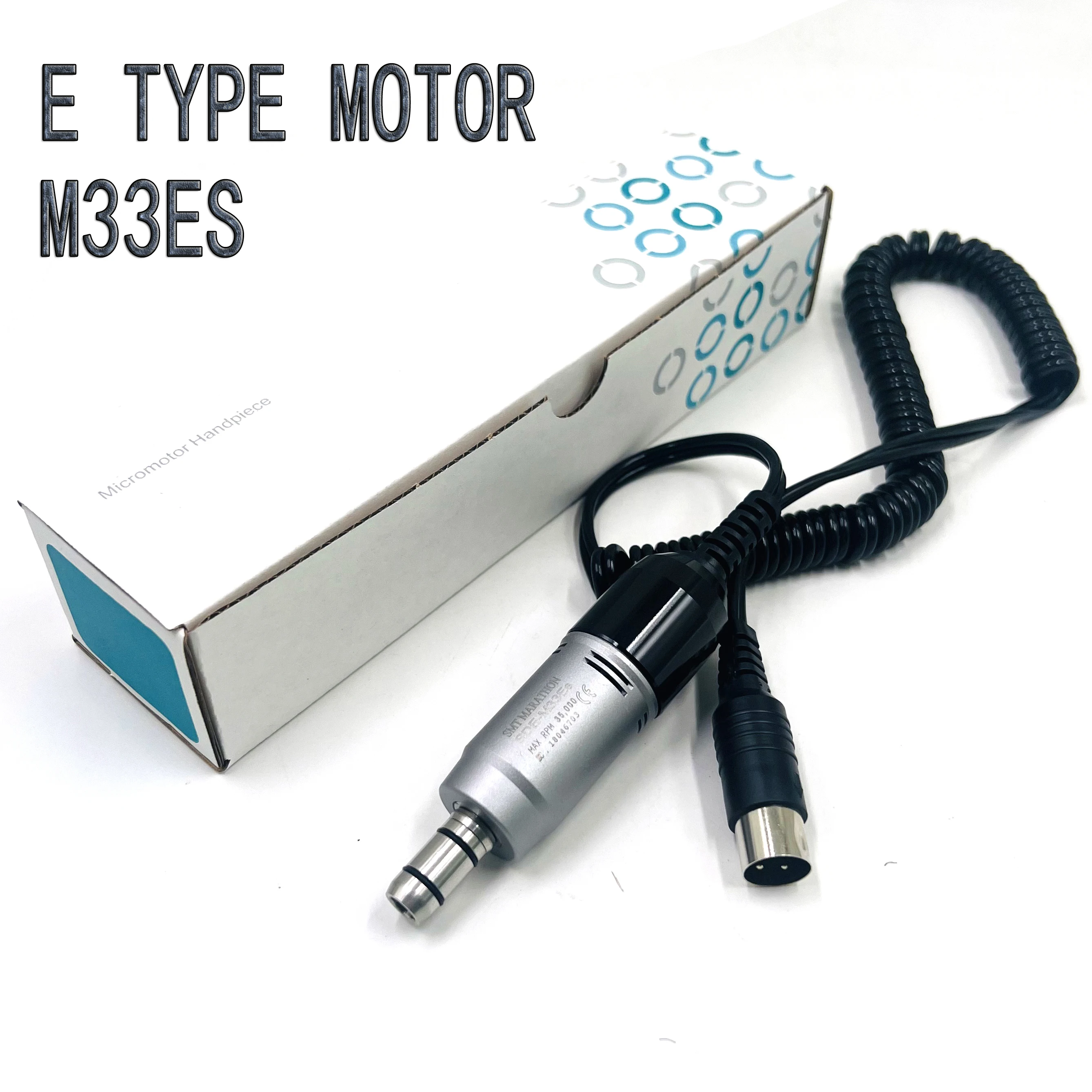 E Type Motor SDE-M33ES Micromotor Polishing Micro Motor Handpiece 35000 RPM SMT MARATHON
