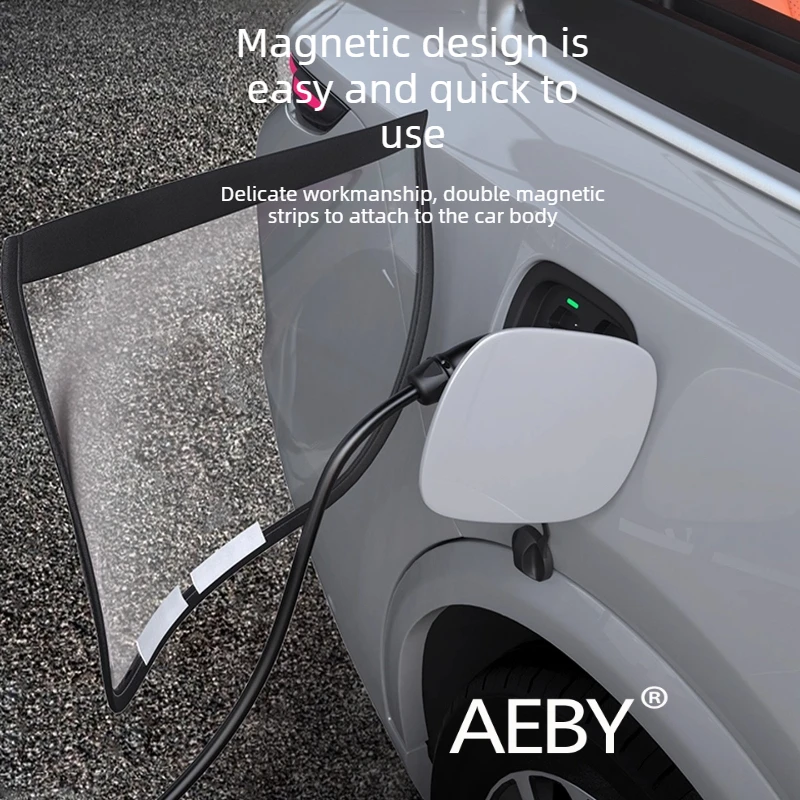 

Защитный чехол для зарядного устройства BYD Atto 2 2024-2025, уличный антикоррозийный защитный чехол, силиконовый водонепроницаемый чехол, защита от дождя для зарядного порта