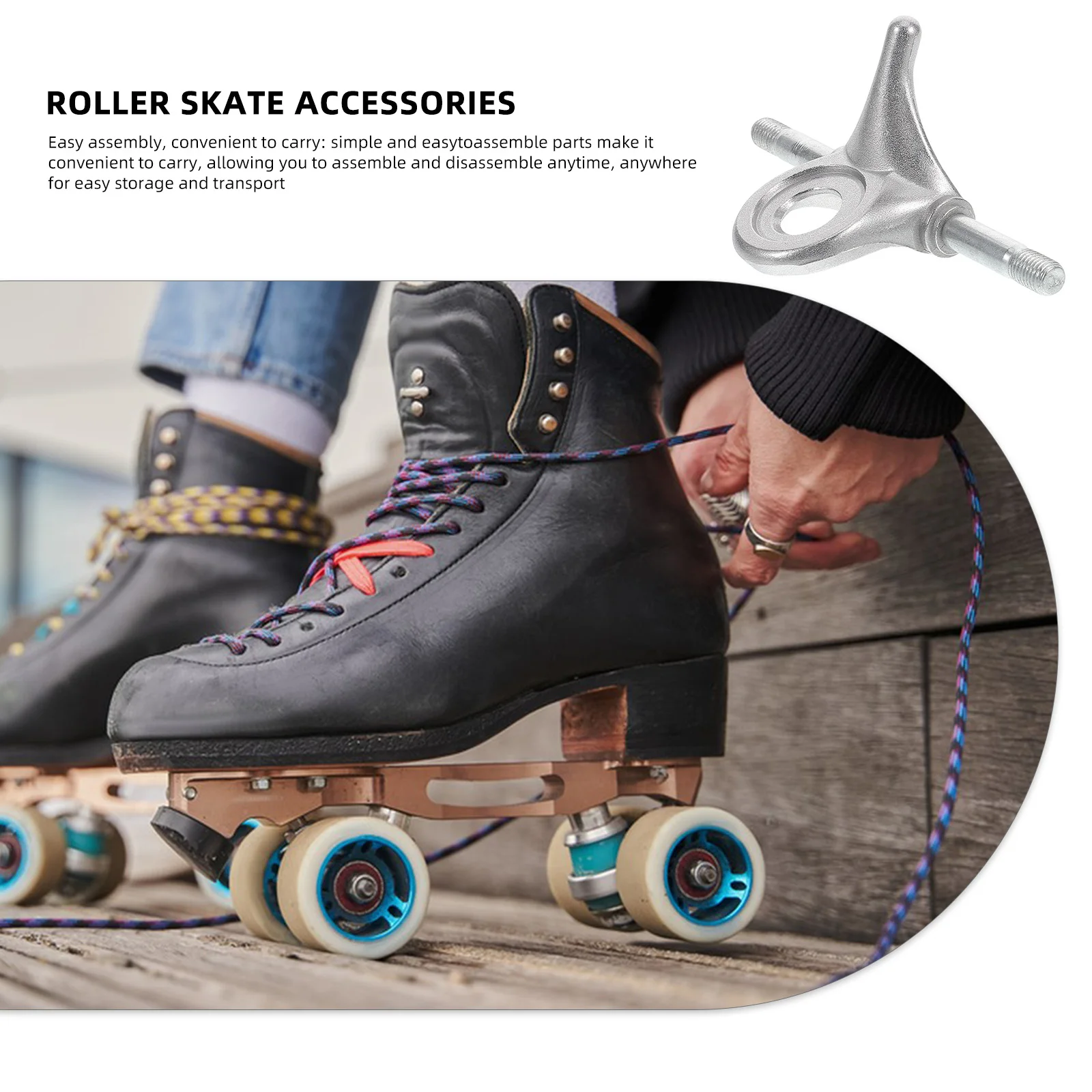 

Ice Skates Aluminum Alloy Roller Skate Trucks Shock Absorption Dual Row Wheels Skate Plate Replacement Parts For Shoes