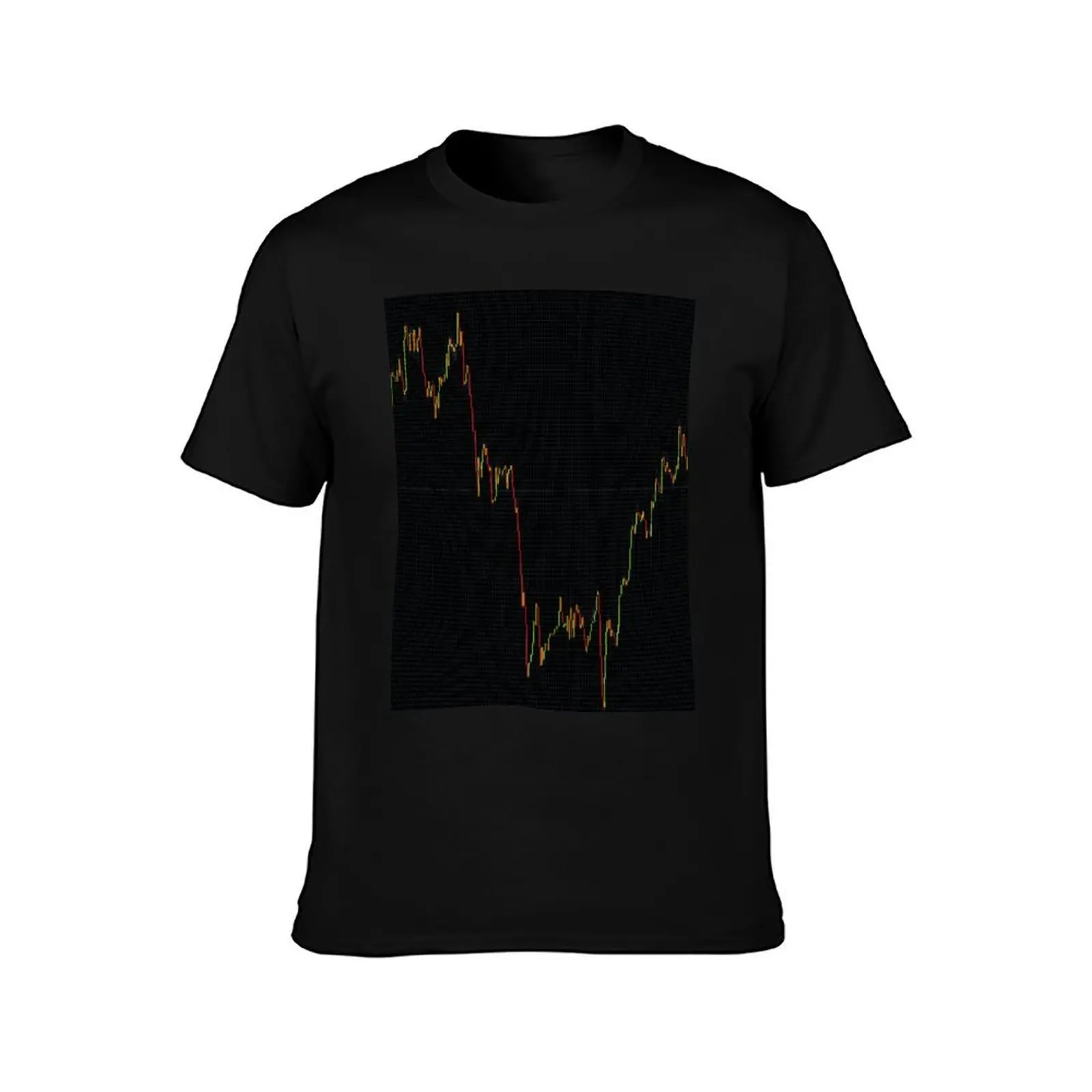 Candlestick chart forex T-Shirt man graphic t shirt T-Shirt