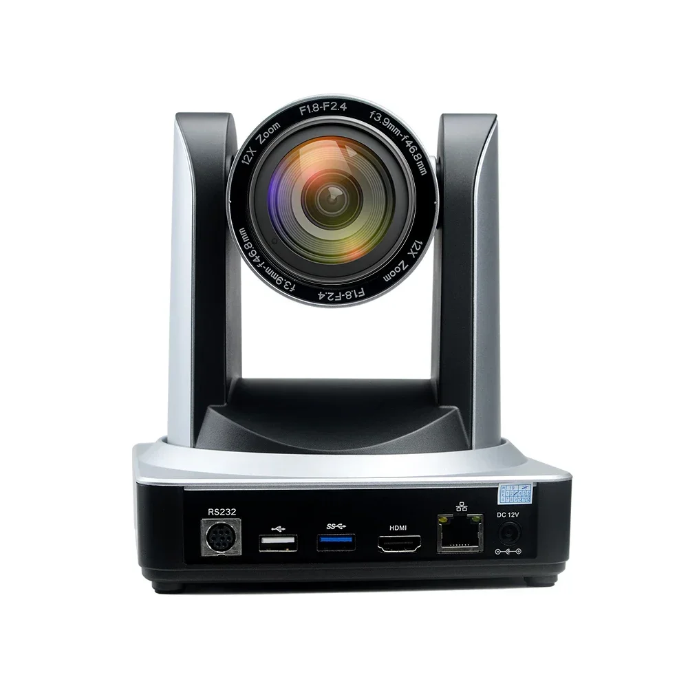 Professional full set 12x optical zoom camera PTZ USB 3.0 stream camera for live streaming and video conference