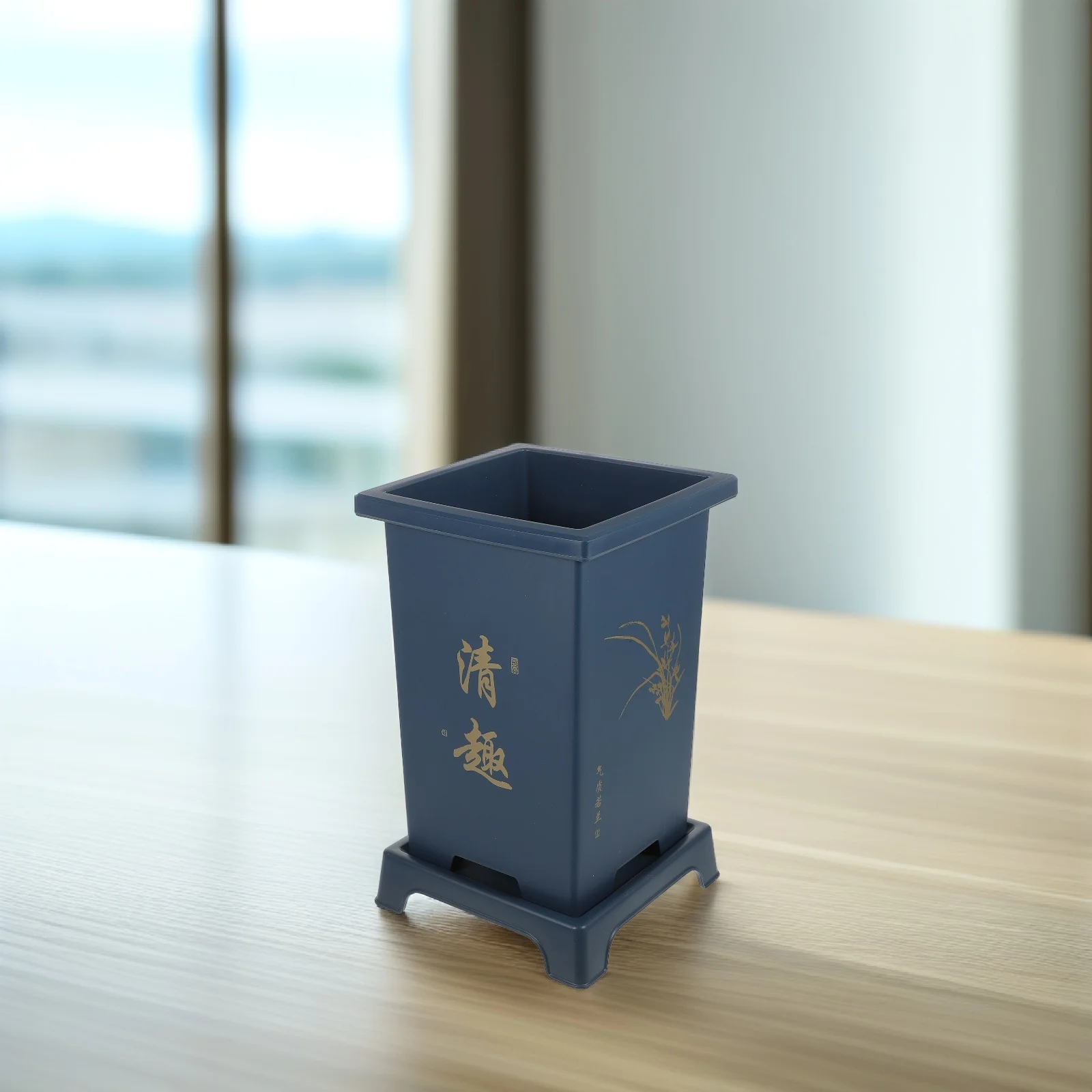 

1 Set Resin Flower For Indoor Plants Orchid Planter Pot Garden Planting Pot Household Flowerpots Nursery Planter Spring Outdoor