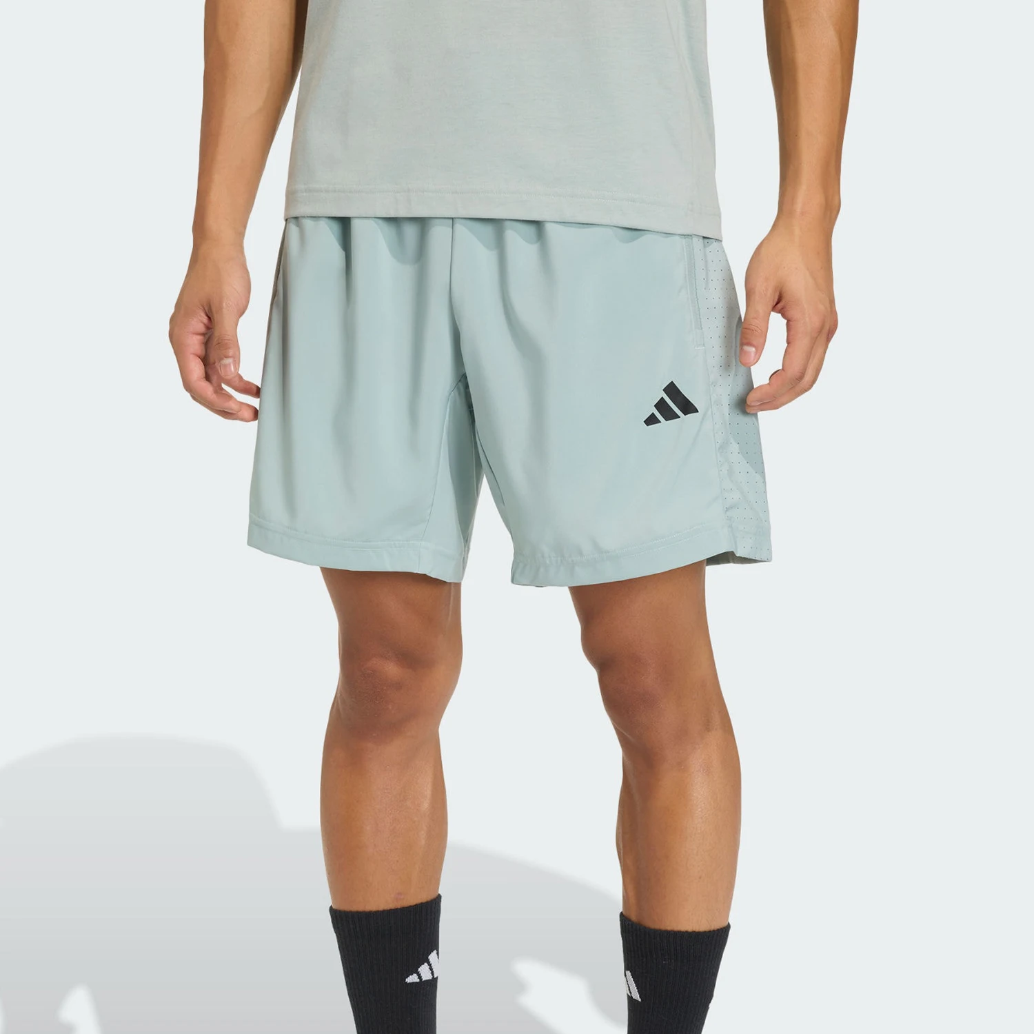 Adidas genuine men's minimalist woven sports and fitness shorts KD2952