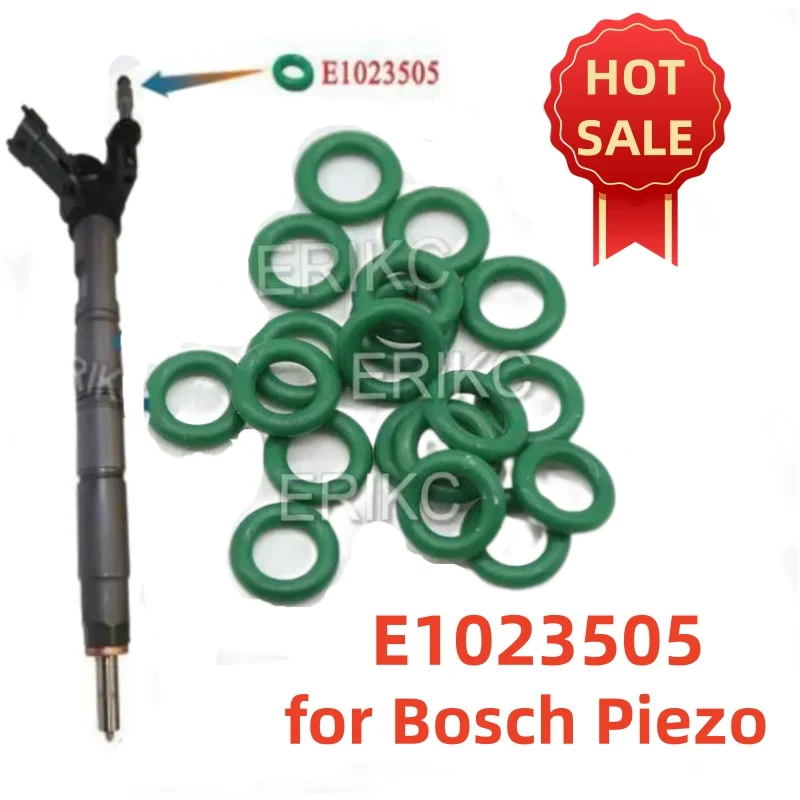 

5 шт. уплотнительных колец O-Ring E1023505, резиновые уплотнители для пьезоэлектрических дизельных форсунок 0445115 # 0445116 # Серийный распылитель